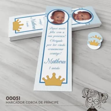Marcador Coroa de Príncipe - 00051