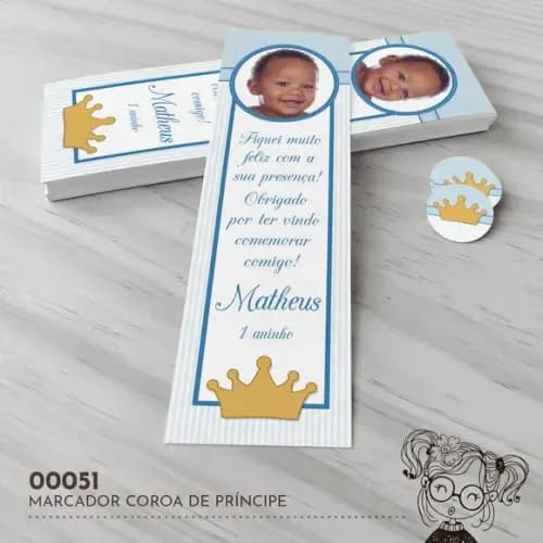 Marcador Coroa de Príncipe - 00051