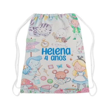 mochilinha personalizada cinderela baby