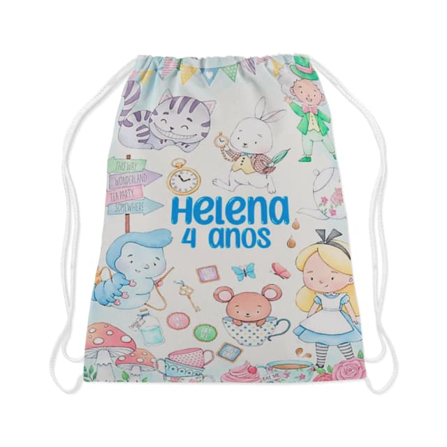 mochilinha personalizada cinderela baby