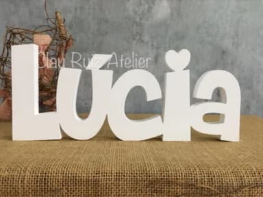 Letras de MDF -Nomes Linha CH