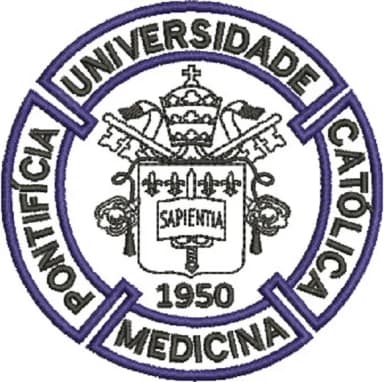 Bordado Símbolo Pontifícia Universidade Católica - Medicina