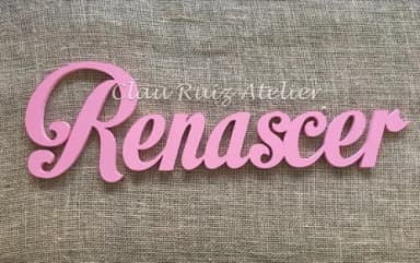 Letras Decorativas Nome De Parede