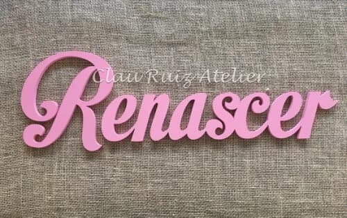 Letras Decorativas Nome De Parede