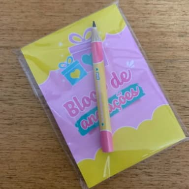 Brinde Bloco c/ Lápis