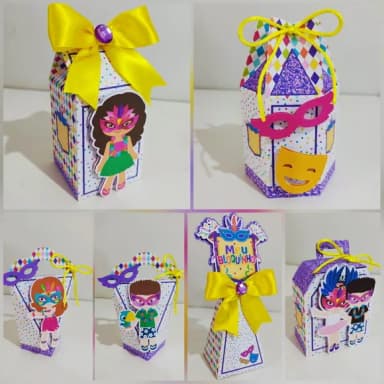 Kit 60 Lembrancinhas Carnaval