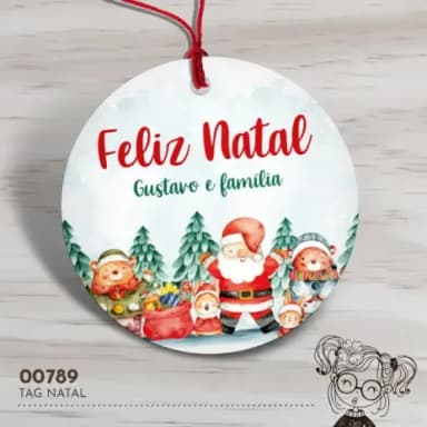 Tag Redonda Natal - 00789