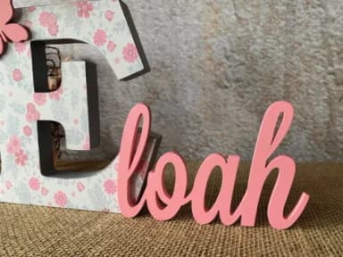 Jardim Encantado - Nomes Personalizados