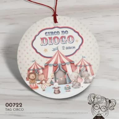 Tag Redonda Circo - 00722