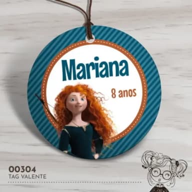 Tag Redonda Valente - 00304