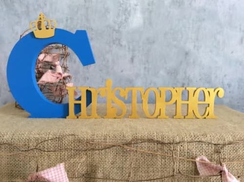 Festa Pequeno Príncipe Nomes com Coroa
