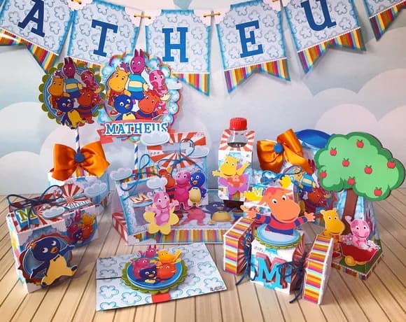 Kit 30 Lembrancinhas Backyardigans