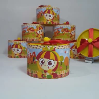 Tubo Lata Personalizada Emília