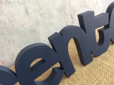 Letras Decorativas - nome em MDF