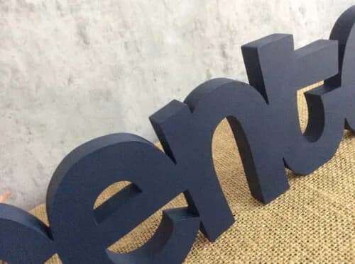 Letras Decorativas - nome em MDF
