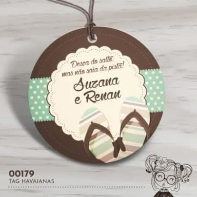 Tag Redonda Havaianas - 00179