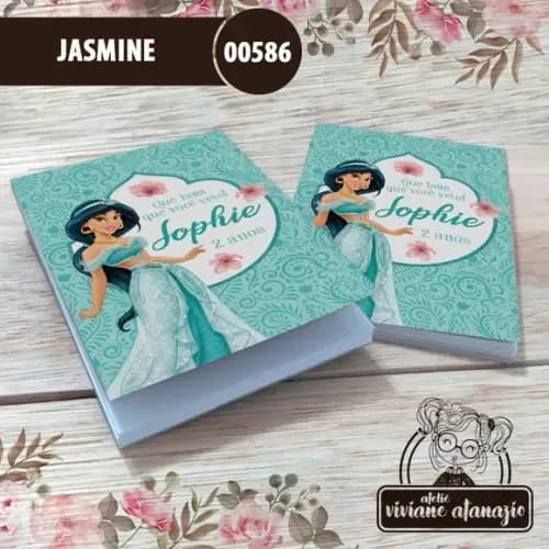 Bloquinho de Anotações Jasmine - 00586
