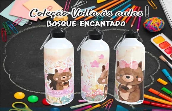 Garrafa Squeeze Personalizada