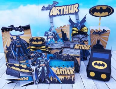 Kit 30 Lembrancinhas Batman