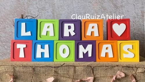 Cubos 8x8cm Pocoyo Chá Revelação