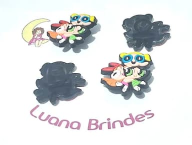 Ponteira P/lápis Meninas Super Poderosas Pacote 4 Unidades