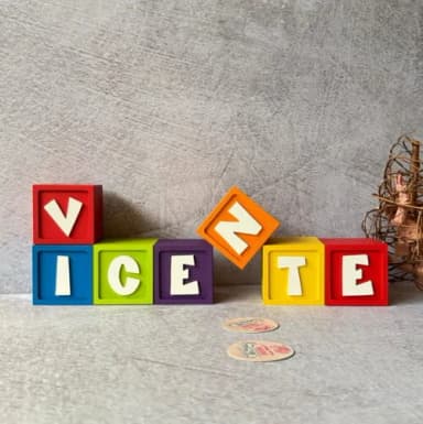 Cubos Decorativos Pocoyo Personalizados para Festa Infantil e Quarto do Bebê