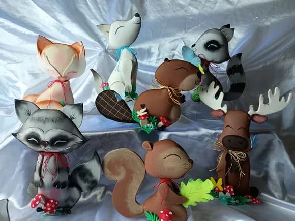 Kit com 15 - Bosque Encantado