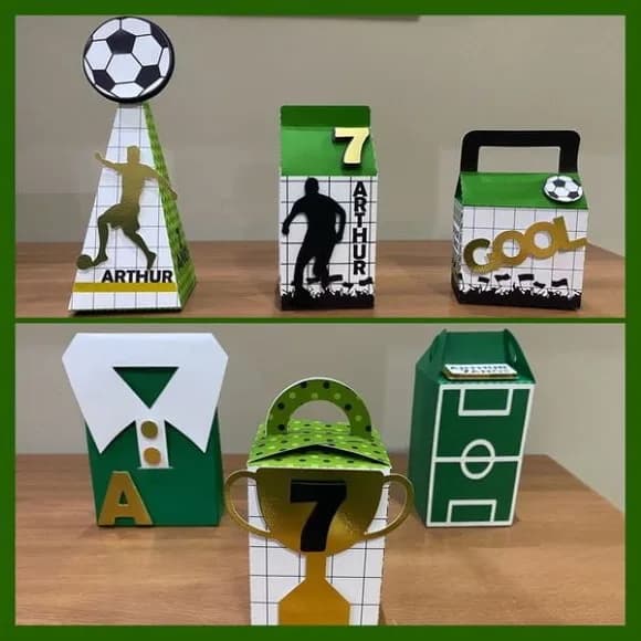 Kit 60 Lembrancinhas Futebol