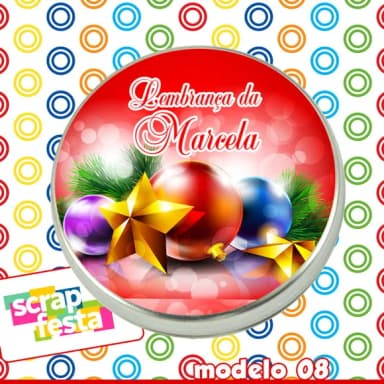 Latinhas 5x1 para Lembrancinhas de Natal