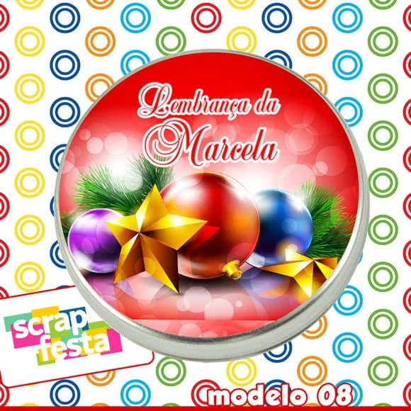 Latinhas 5x1 para Lembrancinhas de Natal