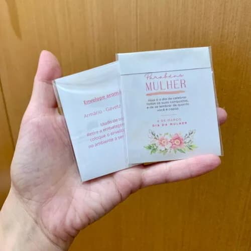 Brinde Dia da Mulher Sachê Aromático