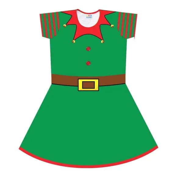 Vestido Infantil Elfo