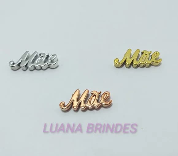 Aplique Mãe em Abs - Pct com 6 Unidades