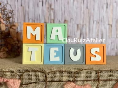 Candy Colors - Cubos 6x6cm Ts