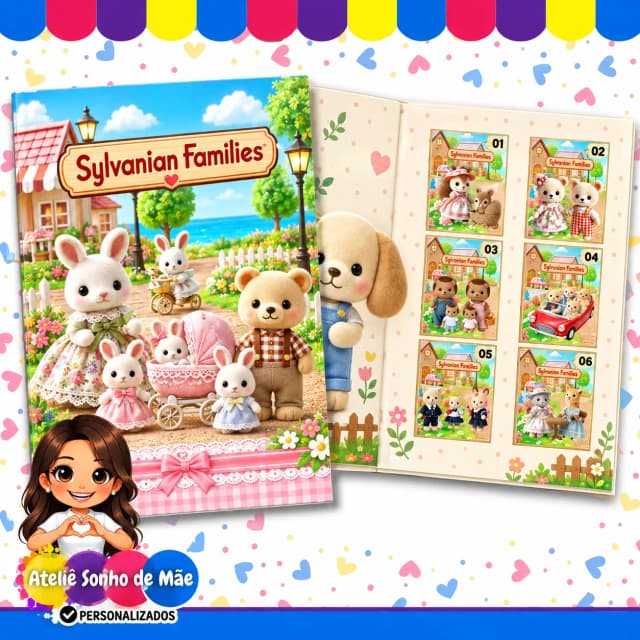 Album de Figurinhas Personalizados
