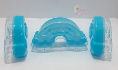 Baleiro Arco Íris Azul de Acrílico - Pct C/5 Unidades