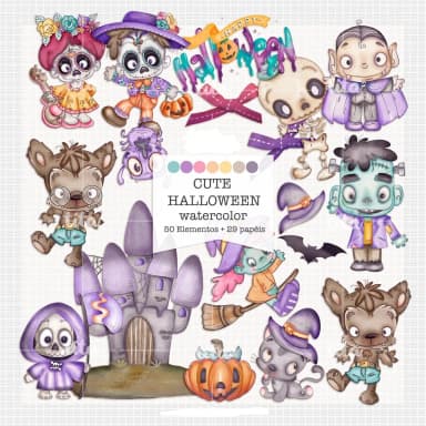 KIT DIGITAL HALLOWEEN 16