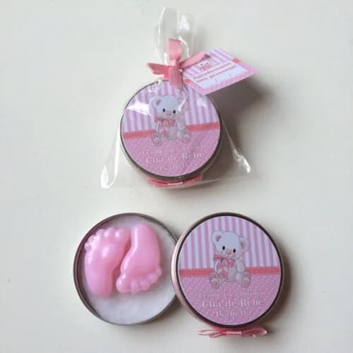 Latinhas Mint to be Chá de Bebê Ursinha