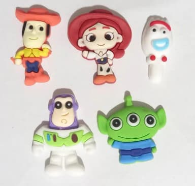 Aplique Toy Story Emborrachados - 5 Unidades