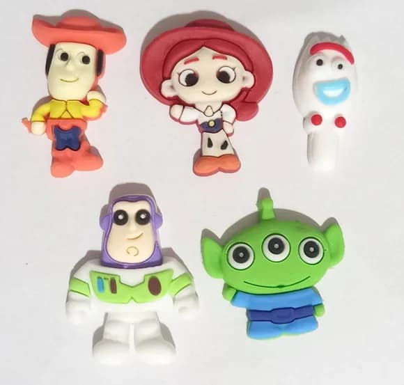 Aplique Toy Story Emborrachados - 5 Unidades