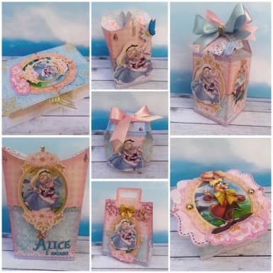 Kit 60 Lembrancinhas - Alice