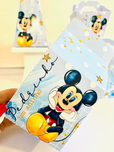 Kit 30 Lembrancinhas Mickey