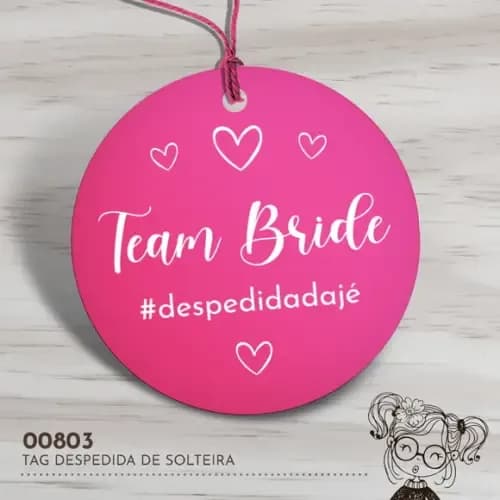 Tag Redonda Despedida de Solteira - 00803