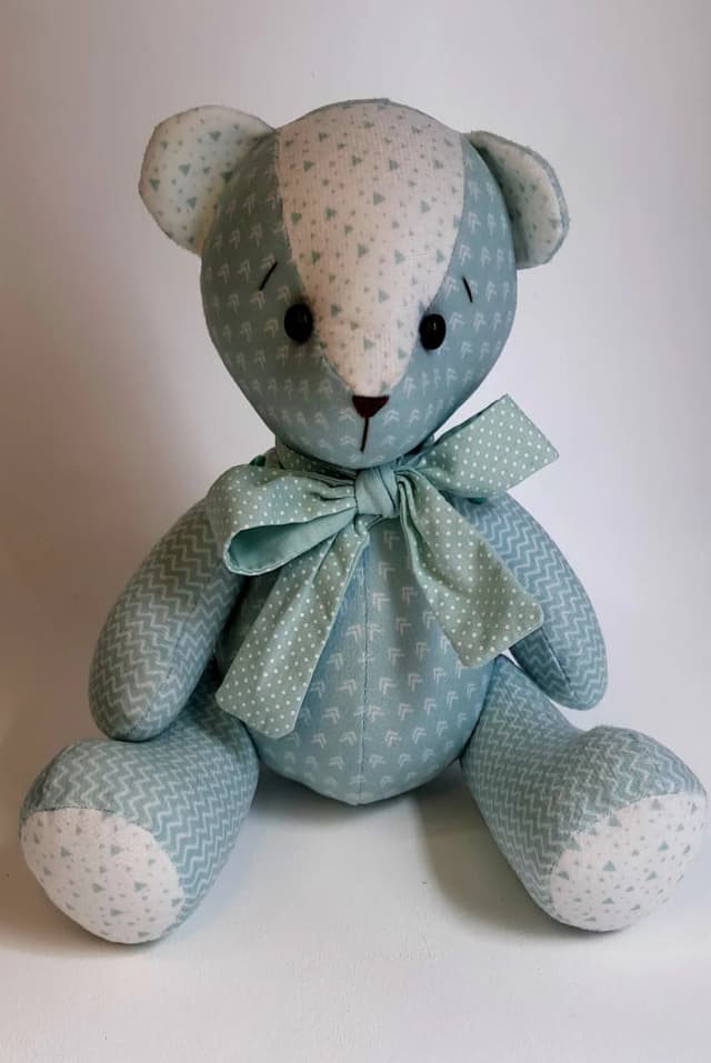 Urso Patchwork Pequeno