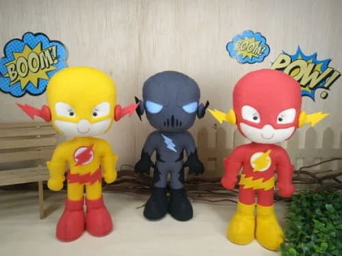 Flash e Zoom Vilão - em Feltro