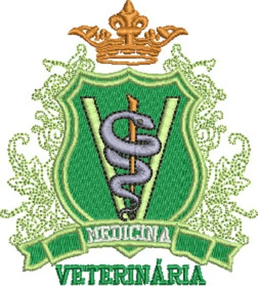 Matriz de Bordado Brasão Medicina Veterinária