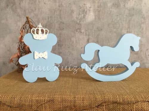 Urso + Cavalinho 15cm