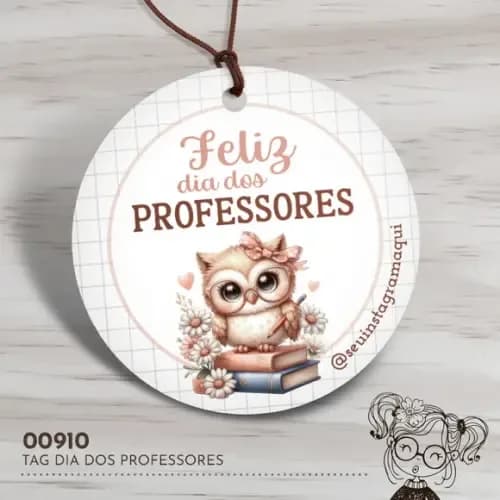Tag Redonda Dia dos Professores - 00910