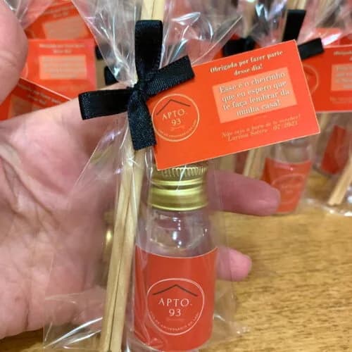 Brinde Mini Aromatizador Chá de Casa Nova