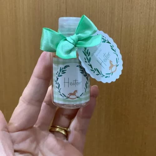 Álcool Gel 70% Lembrancinha Maternidade